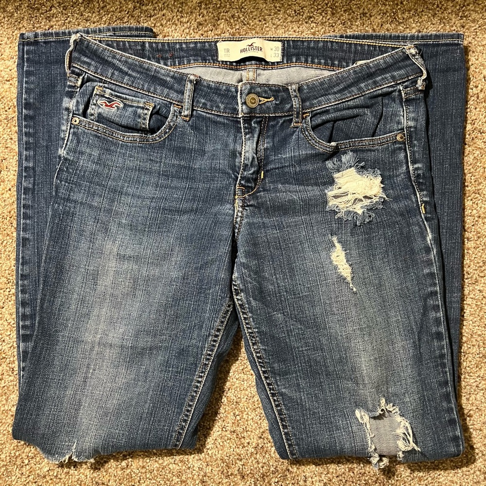 Hollister Co. Ripped Skinny Jeans